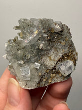 Load image into Gallery viewer, High Grade Blue YGX Fluorite, Quartz, &amp; Quartz Cluster – Yaogangxian Mine, Hunan, China | Collector Mineral Specimen

