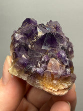 Load image into Gallery viewer, Premium Hematite-Phantom Deep Magenta Ametrine Cluster | Deccan Traps, India | Collector Mineral Specimen
