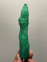 Load image into Gallery viewer, 5.3” High-Grade Malachite Stalactite “Cave” Formation | DR Congo | Mineral Collector Specimen
