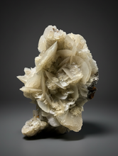 Load image into Gallery viewer, LARGE Silvery Bladed “Rose” Calcite Cluster – Yaogangxian Mine, Hunan, China
