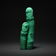 Load image into Gallery viewer, 4.3” High-Grade Malachite Stalactite “Cave” Formation | DR Congo | Mineral Collector Specimen
