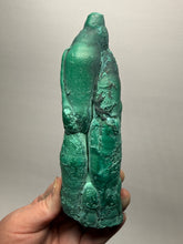 Load image into Gallery viewer, 7.1” High-Grade Malachite Stalactite “Cave” Formation | DR Congo | Mineral Collector Specimen
