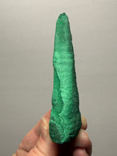 Load image into Gallery viewer, 3.8” High-Grade Malachite Stalactite “Cave” Formation | DR Congo | Mineral Collector Specimen
