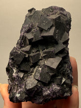Load image into Gallery viewer, High-Grade Rare Purple-Green-Blue Cubic Fluorite | Cabinet Mineral Collector Specimen | Zhejiang Province, China
