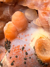 Load image into Gallery viewer, “Goblin Chalcedony” Pink &amp; Orange Druzy Botryoidal Stalactites — Tichka Massif, High Atlas, Morocco
