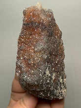Load image into Gallery viewer, Natural Botryoidal Goethite on Druzy Amethyst Cluster | Collector Mineral Specimen | Morocco
