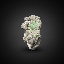 Load image into Gallery viewer, High-Grade Green Wavellite Collectors Specimen - Radiating Botryoidal Crystal Formation - Arkansas, USA
