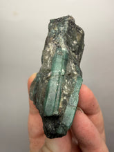 Load image into Gallery viewer, Emerald Variety Green Beryl on Matrix | Northern Bahia, Brazil | Collector Mineral Display Specimen
