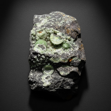 Load image into Gallery viewer, High-Grade Green Wavellite Collectors Specimen - Radiating Botryoidal Crystal Formation - Arkansas, USA
