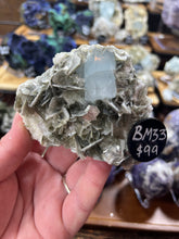 Load image into Gallery viewer, Aquamarine + Muscovite from Pakistan • Live Stream

