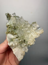 Load image into Gallery viewer, Chlorite-Included Quartz Cluster (Green Phantom Quartz) – Pakistan Mineral Specimen
