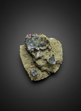 Load image into Gallery viewer, High Grade Blue YGX Fluorite Cluster – Yaogangxian Mine, Hunan, China | Collector Mineral Specimen
