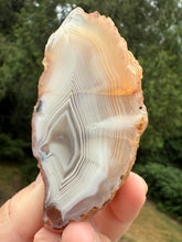 Load image into Gallery viewer, Rare Moroccan White Agate w Incredible Parallax Collected by Indigenous Nomads | Ancient Beauty from the Sahara
