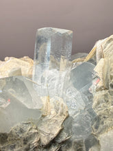 Load image into Gallery viewer, Premium Aquamarine with Mica on Matrix  Collector Mineral Specimen – Nagar Valley, Pakistan
