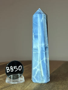 Tower - Blue Opal and Chalcedony