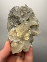 Load image into Gallery viewer, Silvery Bladed “Rose” Calcite Cluster – Yaogangxian Mine, Hunan, China
