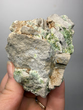 Load image into Gallery viewer, High-Grade Green Wavellite Collectors Specimen - Radiating Botryoidal Crystal Formation - Arkansas, USA
