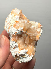 Load image into Gallery viewer, High-Grade Orange Heulandite on Matrix — Maharashtra, India | Zeolite Cluster Specimen

