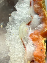 Load image into Gallery viewer, “Goblin Chalcedony” WhiteBotryoidal Druzy Flower Quartz Cluster— Tichka Massif, High Atlas, Morocco
