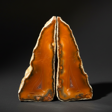 Load image into Gallery viewer, Premium Sumatra Agate Pair (Banded Chalcedony) Display Specimen | Indonesia
