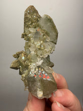 Load image into Gallery viewer, Chlorite-Included Quartz Cluster (Green Phantom Quartz) | Pakistan Mineral Specimen
