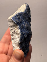 Load image into Gallery viewer, Superb Blueberry Fluorite on Candle Quartz | Huanggang
Liang Mine, Inner Mongolia, China

