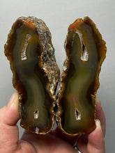 Load image into Gallery viewer, Premium Sumatra Agate Pair (Banded Chalcedony) Display Specimen | Indonesia
