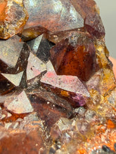 Load image into Gallery viewer, Premium Hematite-Phantom Deep Magenta Ametrine Cluster | Deccan Traps, India | Collector Mineral Specimen

