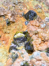 Load image into Gallery viewer, Gemmy Green Garnet on Matrix – Pakistan Collector Specimen
