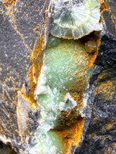 Load image into Gallery viewer, High-Grade Green Wavellite Collectors Specimen - Radiating Botryoidal Crystal Formation - Arkansas, USA
