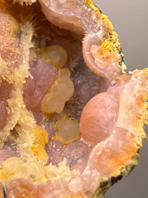 Load image into Gallery viewer, “Goblin Chalcedony” Pink &amp; Orange Druzy Botryoidal Stalactites— Tichka Massif, High Atlas, Morocco
