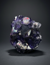 Load image into Gallery viewer, High-Grade “Tanzanite” Fluorite Cluster — Quan Zhou, Yongchun County, Fujian, China | Collector Mineral Specimen
