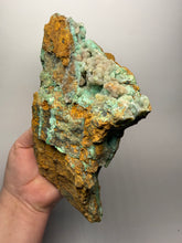 Load image into Gallery viewer, 8” Druzy Mint Green Smithsonite Cluster — Indonesia | Collector Mineral Specimen
