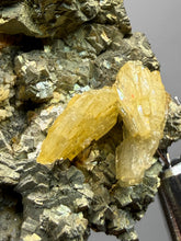 Load image into Gallery viewer, High-Grade Yellow Barite with Iron Pyrite | Bou Nahas Mine, Tinghir Province, Morocco
