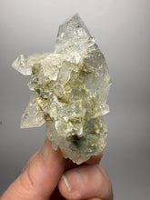 Load image into Gallery viewer, Chlorite-Included Quartz Cluster (Green Phantom Quartz) | Pakistan Mineral Specimen
