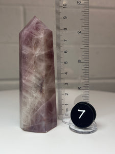 Blue Rose Quartz Obelisk Tower from Brazil • High Grade