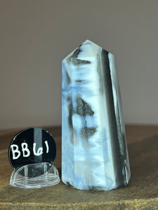 Tower - Blue Opal and Chalcedony