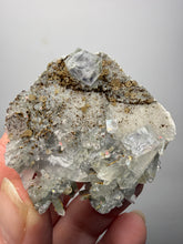 Load image into Gallery viewer, High Grade Blue YGX Fluorite, Quartz, &amp; Quartz Cluster – Yaogangxian Mine, Hunan, China | Collector Mineral Specimen
