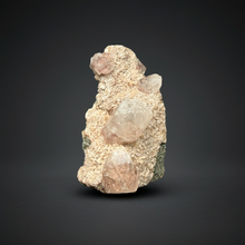 Load image into Gallery viewer, Pink Apophyllite on Red &amp; Green Heulandite – Deccan Traps, Maharashtra, India
