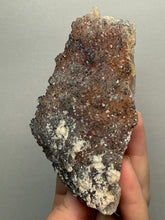 Load image into Gallery viewer, Natural Botryoidal Goethite on Druzy Amethyst Cluster | Collector Mineral Specimen | Morocco

