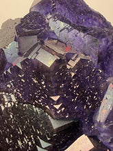 Load image into Gallery viewer, High-Grade “Tanzanite” Fluorite Cluster — Quan Zhou, Yongchun County, Fujian, China | Collector Mineral Specimen
