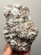 Load image into Gallery viewer, Druzy Green Apophyllite with Druzy Red &amp; Green Heulandite – Deccan Traps, Maharashtra, India
