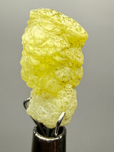 Load image into Gallery viewer, Vibrant Yellow Brucite Thumbnail Mineral Specimen | Collector Crystal from Killa Saifullah District in Balochistan Province, Pakistan
