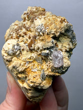 Load image into Gallery viewer, Pink Apatite on Matrix – Collector Mineral Specimen from Pakistan
