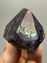 Load image into Gallery viewer, Premium Hematite-Phantom Deep Magenta Ametrine Cluster | Deccan Traps, India | Collector Mineral Specimen
