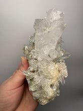 Load image into Gallery viewer, Chlorite-Included Quartz Cluster (Green Phantom Quartz) – Pakistan Mineral Specimen
