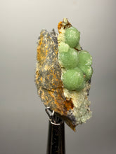 Load image into Gallery viewer, High-Grade Green Wavellite Collectors Specimen - Radiating Botryoidal Crystal Formation - Arkansas, USA
