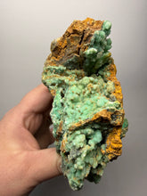 Load image into Gallery viewer, 8” Druzy Mint Green Smithsonite Cluster — Indonesia | Collector Mineral Specimen
