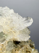 Load image into Gallery viewer, Chlorite-Included Quartz Cluster (Green Phantom Quartz) – Pakistan Mineral Specimen
