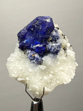 Load image into Gallery viewer, Afghan Lazurite Specimen | Deep Blue Lapis-Grade Crystal on Matrix | Collector Display Mineral
